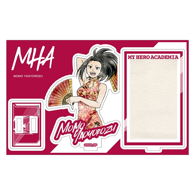 僕のヒーローアカデミア アクリルスタンド カードデザイン カンフーコスチューム REGENERATION 八百万百