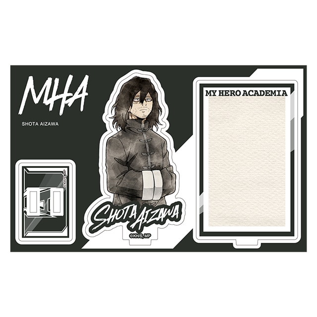 僕のヒーローアカデミア アクリルスタンド カードデザイン カンフーコスチューム REGENERATION 相澤消太
