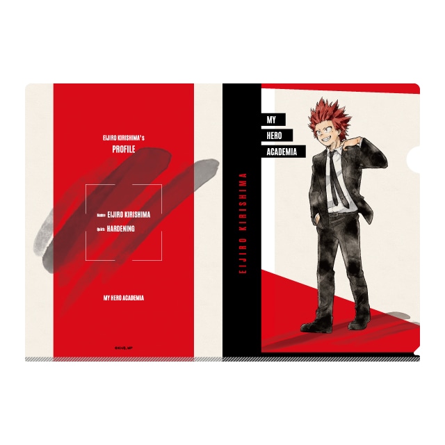 僕のヒーローアカデミア クリアファイル スーツコスチューム REGENERATION 切島鋭児郎