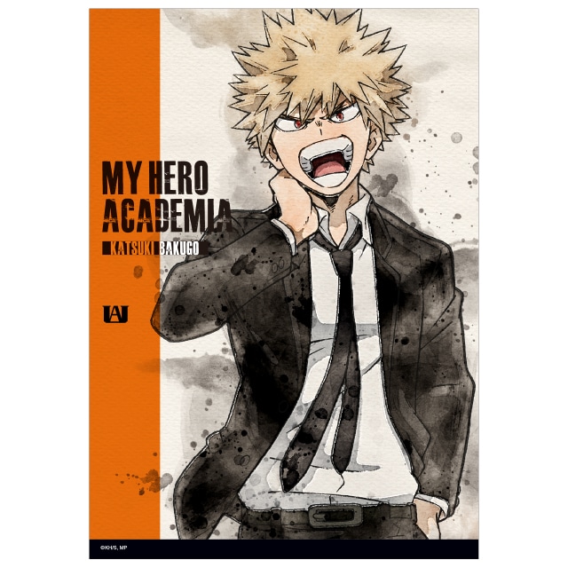 僕のヒーローアカデミア クリアポスター スーツコスチューム REGENERATION 爆豪勝己