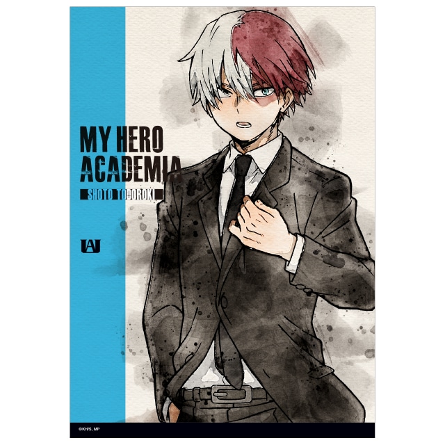 僕のヒーローアカデミア クリアポスター スーツコスチューム REGENERATION 轟 焦凍
