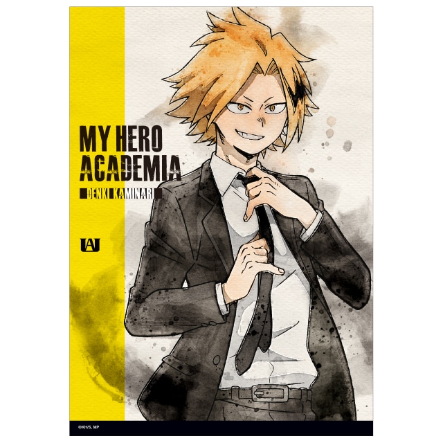 僕のヒーローアカデミア クリアポスター スーツコスチューム REGENERATION 上鳴電気