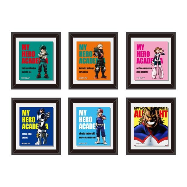 僕のヒーローアカデミア トレーディングフレームマグネット 5th Anniversary REGENERATION 【全6種】 ランダム3個セット
