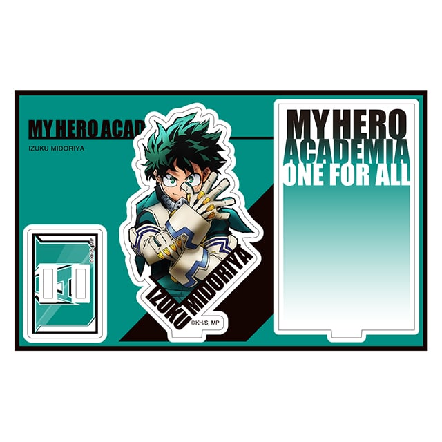 僕のヒーローアカデミア アクリルスタンド カードデザイン 5th Anniversary REGENERATION 緑谷出久