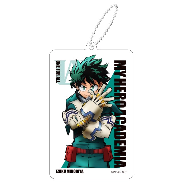 僕のヒーローアカデミア アクリルビッグタグ 5th Anniversary REGENERATION 緑谷出久