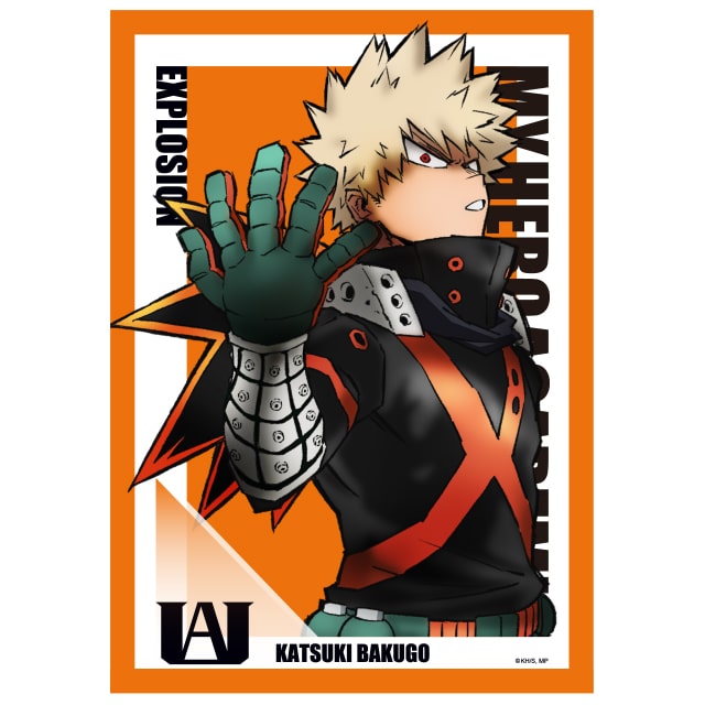 僕のヒーローアカデミア クリアポスター 5th Anniversary REGENERATION 爆豪勝己