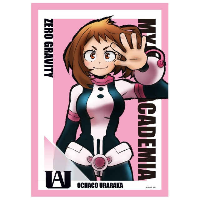 僕のヒーローアカデミア クリアポスター 5th Anniversary REGENERATION 麗日お茶子