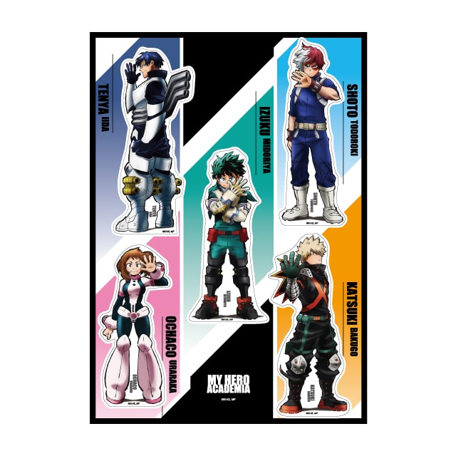 僕のヒーローアカデミア アートステッカーセット 5th Anniversary REGENERATION