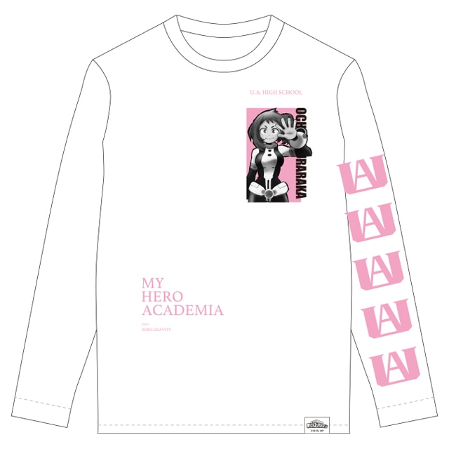 僕のヒーローアカデミア  ロングスリーブTシャツ 5th Anniversary 麗日お茶子 REGENERATION Mサイズ