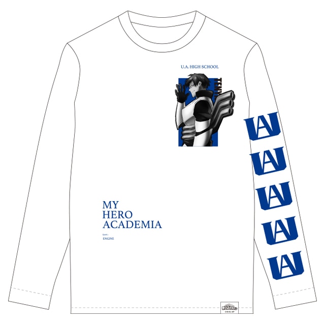 僕のヒーローアカデミア  ロングスリーブTシャツ 5th Anniversary 飯田天哉 REGENERATION Mサイズ