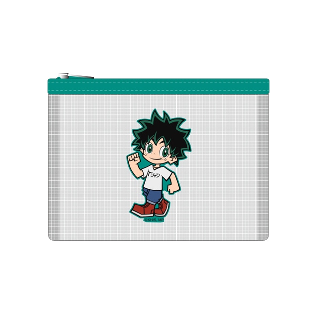 僕のヒーローアカデミア メッシュケース 公式デフォルメキャラクター私服Ver. REGENERATION 緑谷出久