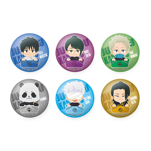 劇場版 呪術廻戦 0 カゴコレ トレーディング缶バッジ【全6種】 ランダム3個セット