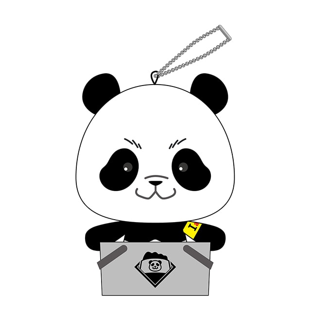 劇場版 呪術廻戦 0 カゴコレ ぬいぐるみキーホルダー パンダ