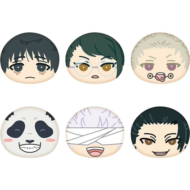 劇場版 呪術廻戦 0 おまんじゅうにぎにぎマスコット【全6種】コンプリートBOX