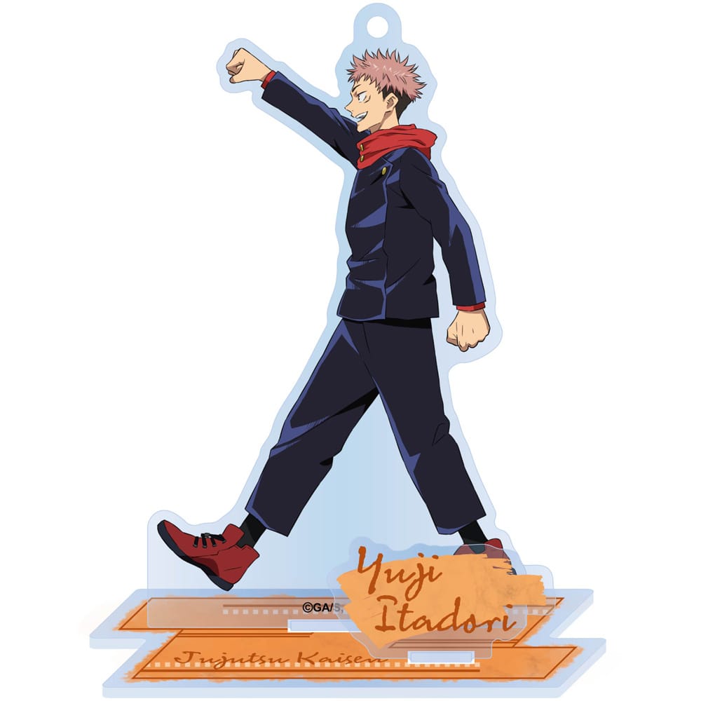 呪術廻戦 描き下ろしアクリルスタンドキーホルダー 虎杖悠仁 JF2022 Ver.