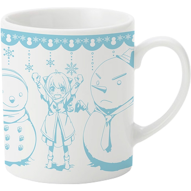 SPY×FAMILY 描き下ろしマグカップ アーニャ雪だるまVer.