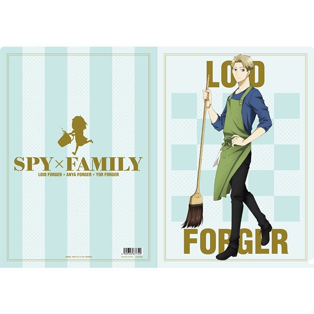 SPY×FAMILY クリアファイル ロイド お掃除Ver.