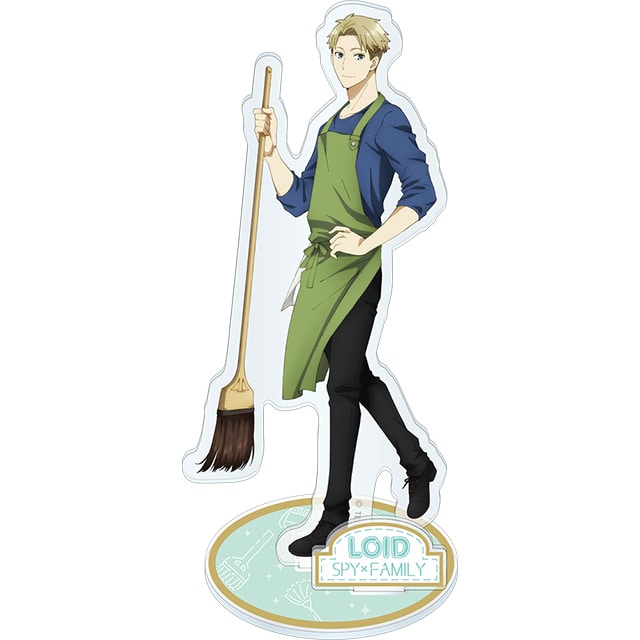 SPY×FAMILY アクリルスタンド ロイド お掃除Ver.
