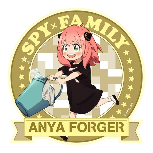 SPY×FAMILY トラベルステッカー アーニャ お掃除Ver.