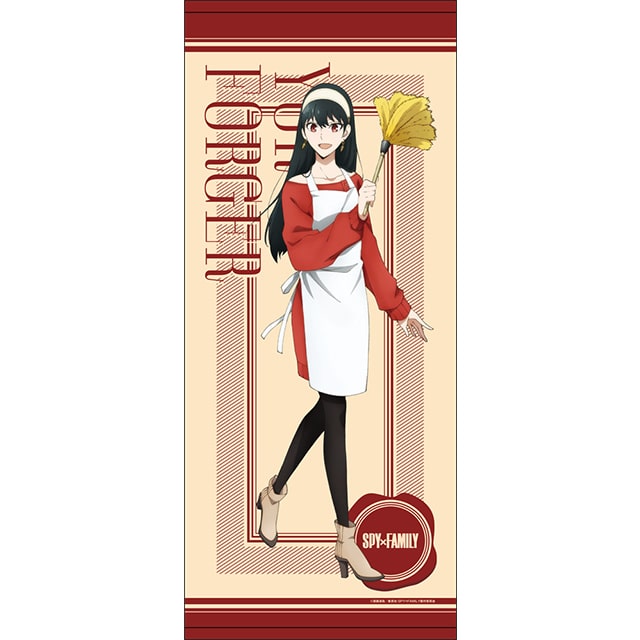 SPY×FAMILY フェイスタオル ヨル お掃除Ver.
