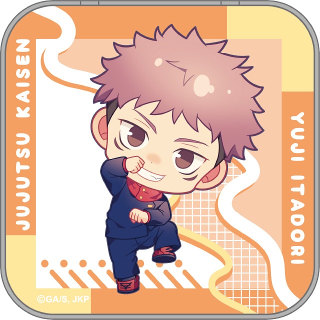 呪術廻戦 ちびキャラ缶タブレットケース AnimeJapan 2022 Ver. 虎杖悠仁