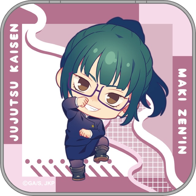 呪術廻戦 ちびキャラ缶タブレットケース AnimeJapan 2022 Ver. 禪院真希