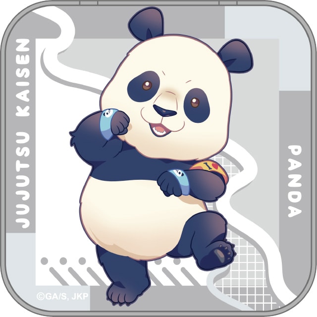 呪術廻戦 ちびキャラ缶タブレットケース AnimeJapan 2022 Ver. パンダ