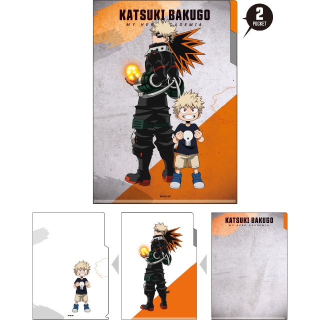 僕のヒーローアカデミア 描き下ろし2ポケットクリアファイル AnimeJapan 2022 Ver.  爆豪勝己