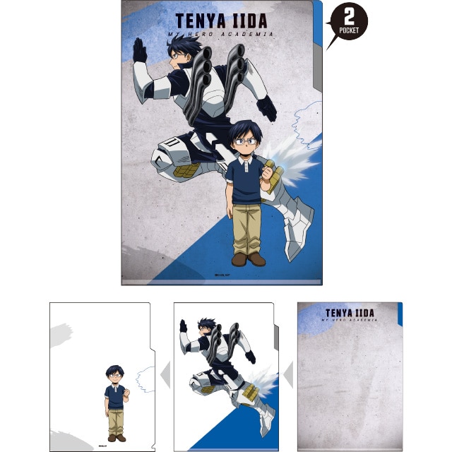 僕のヒーローアカデミア 描き下ろし2ポケットクリアファイル AnimeJapan 2022 Ver.  飯田天哉