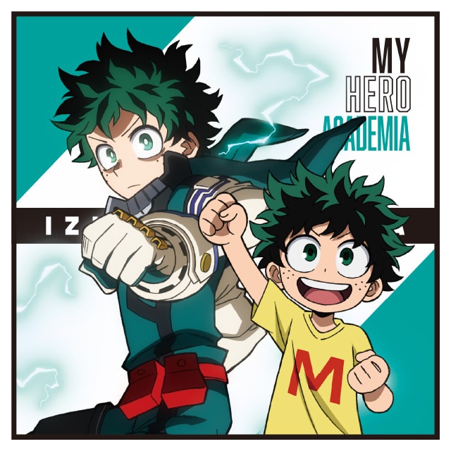 僕のヒーローアカデミア 描き下ろしミニタオル AnimeJapan 2022 Ver. 緑谷出久