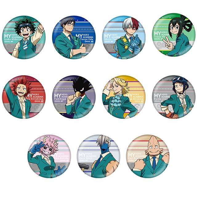僕のヒーローアカデミア 「HERO FES.＜ヒーローフェス＞2022」 トレーディング缶バッジA 【全11種】 ランダム3個セット