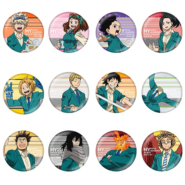 僕のヒーローアカデミア 「HERO FES.＜ヒーローフェス＞2022」 トレーディング缶バッジB 【全12種】 ランダム3個セット