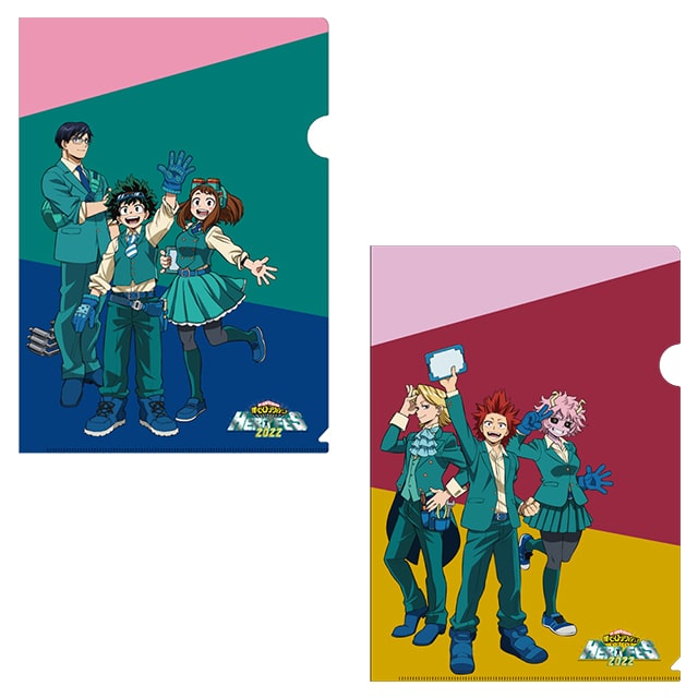 僕のヒーローアカデミア 「HERO FES.＜ヒーローフェス＞2022」 クリアファイル A（2枚組）