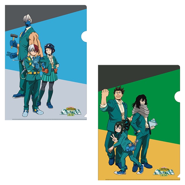 僕のヒーローアカデミア 「HERO FES.＜ヒーローフェス＞2022」 クリアファイル C（2枚組）