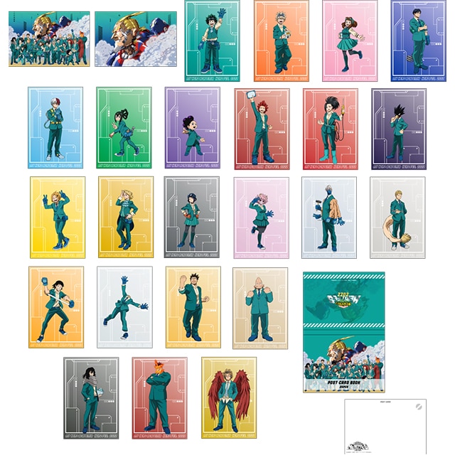 僕のヒーローアカデミア 「HERO FES.＜ヒーローフェス＞2022」 ポストカードブック（25ページ）