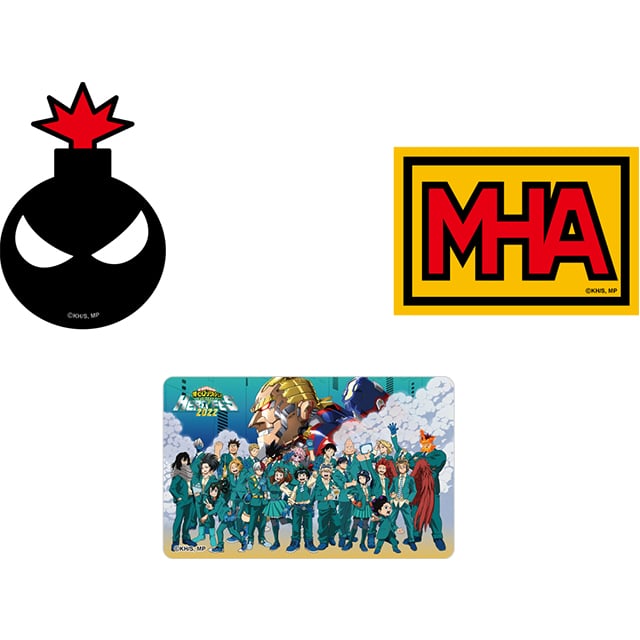 僕のヒーローアカデミア 「HERO FES.＜ヒーローフェス＞2022」 ステッカーセット（3枚セット）
