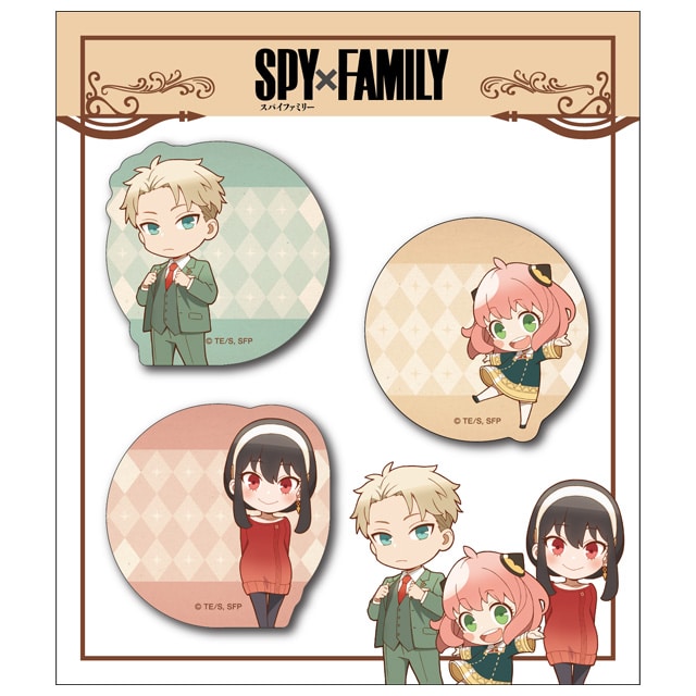 SPY×FAMILY ちびキャラダイカット付箋セット