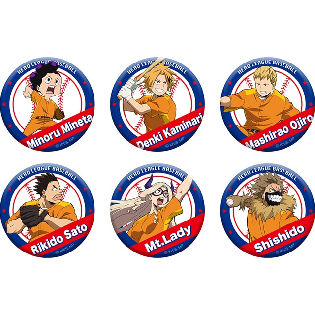 僕のヒーローアカデミア HLB トレーディング缶バッジB 【全6種】 ランダム2個セット