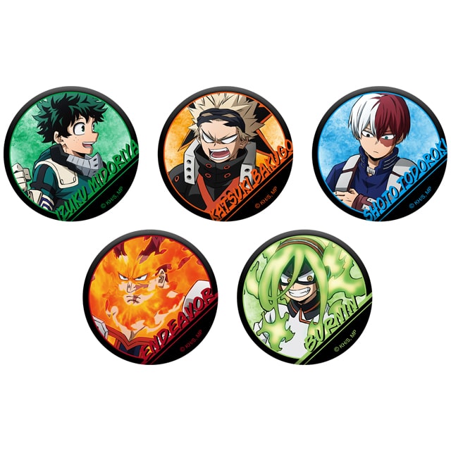 僕のヒーローアカデミア 笑え！地獄のように トレーディング缶バッジ【全5種】 ランダム3個セット