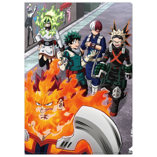 僕のヒーローアカデミア 笑え！地獄のように クリアファイル