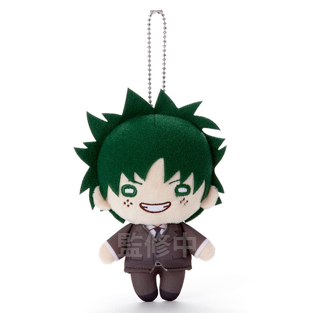 僕のヒーローアカデミア スーツ にとたん ボールチェーン付ぬいぐるみ 緑谷出久