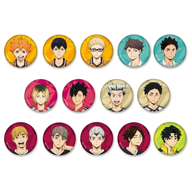 ハイキュー!! トレーディング缶バッジ（全14種） ランダム5個セット