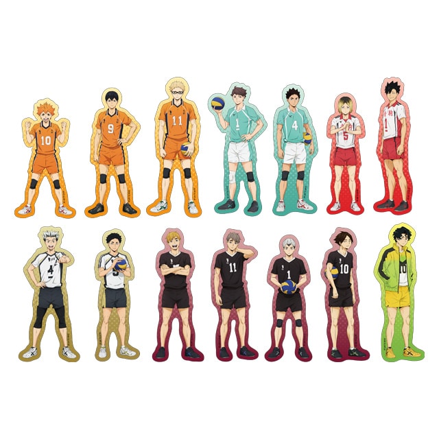 ハイキュー!! ダイカットシートコレクション（全14種） ランダム5個セット