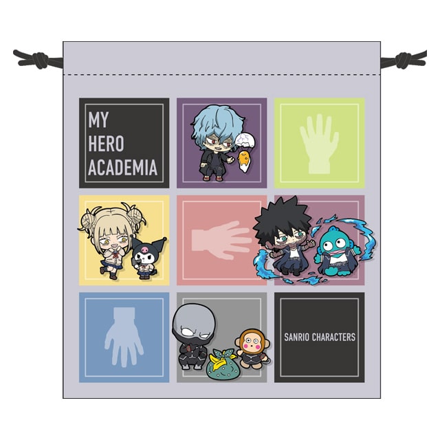 TVアニメ「僕のヒーローアカデミア」×サンリオキャラクターズ 巾着 敵＜ヴィラン＞