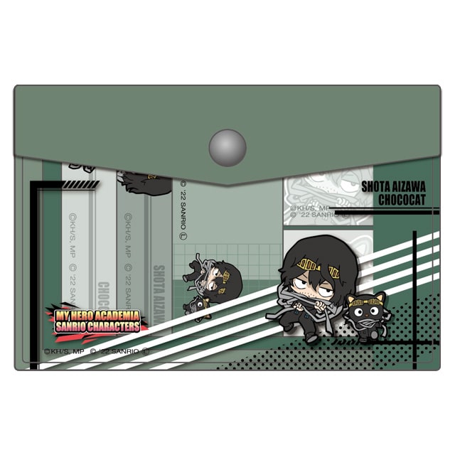 TVアニメ「僕のヒーローアカデミア」×サンリオキャラクターズ ポーチ入り付箋 相澤消太×チョコキャット