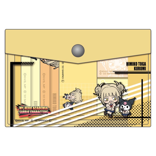 TVアニメ「僕のヒーローアカデミア」×サンリオキャラクターズ ポーチ入り付箋 トガヒミコ×クロミ
