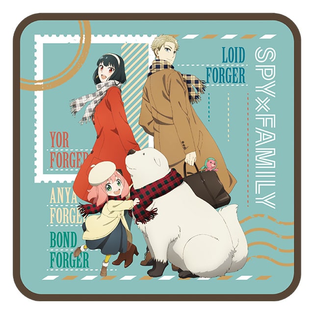 SPY×FAMILY 描き下ろしハンドタオル JF2023 ver.