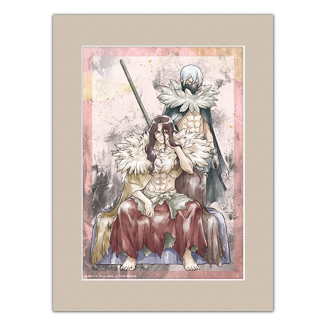 Dr.STONE A5キャラファインマット B（司/氷月） JF2023 Ver.