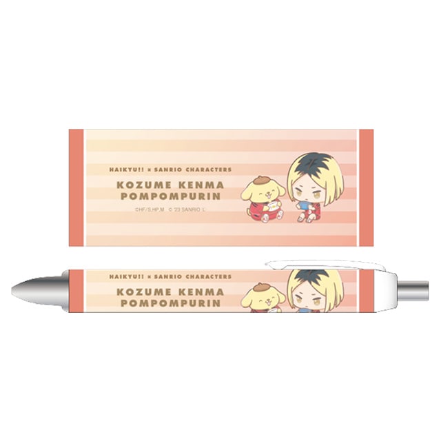 ハイキュー!!×サンリオキャラクターズ ボールペン 孤爪研磨／ポムポムプリン