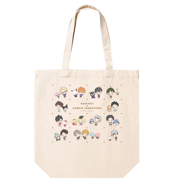 ハイキュー!!×サンリオキャラクターズ トートバッグ